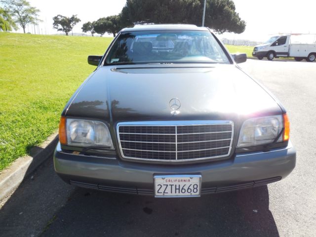 mercedes-benz 600 SEL! Exc Calif Car! Pearl Black! Ex-Alejandro Zaffaroni! 1992 Mercedes-Benz 600-Series S Class