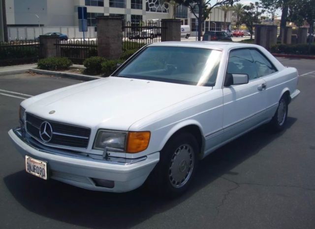 Mercedes-Benz beautiful 1990 560SEC 117k miles, classic 500-Series 560 Sec 1990 Mercedes-Benz S-Class
