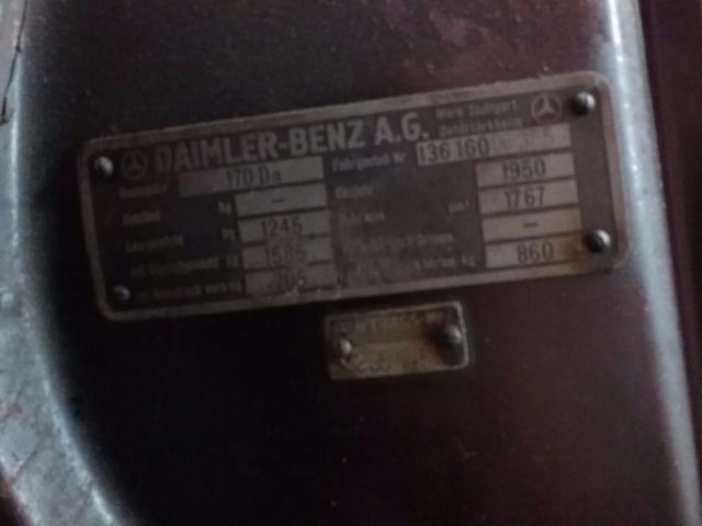 1950 Mercedes-Benz 170Da - photo 13