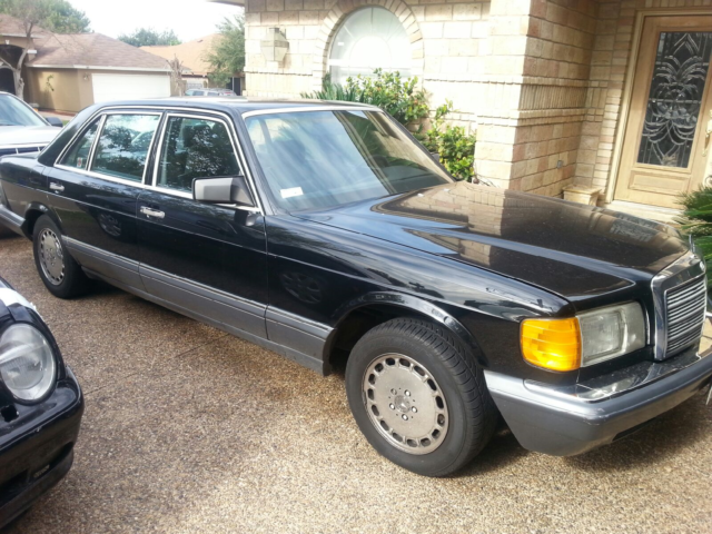 mercedes-benz for PARTS ONLY - MOTOR NO GOOD 1989 Mercedes-Benz S-Class
