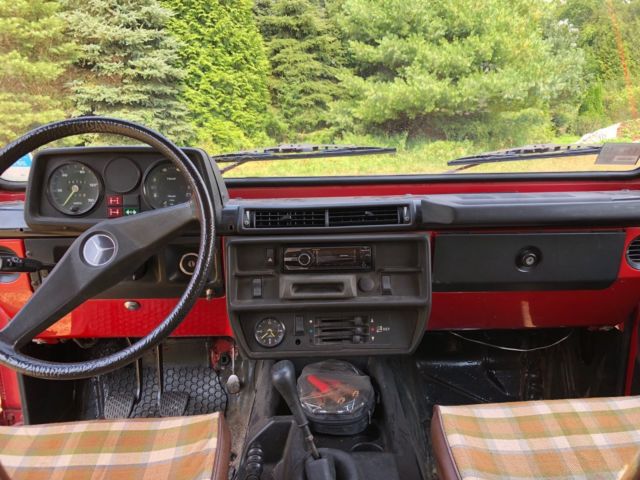 1980 Mercedes-Benz G-Class Red - photo 11
