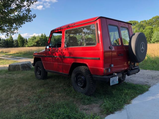 1980 Mercedes-Benz G-Class Red - photo 4