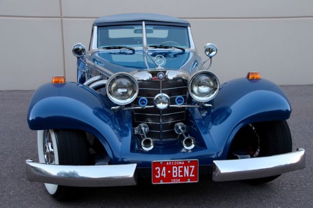 1934 Replica/Kit Makes Mercedes Benz 500K 540K Oldtimer 500 Cabriolet
