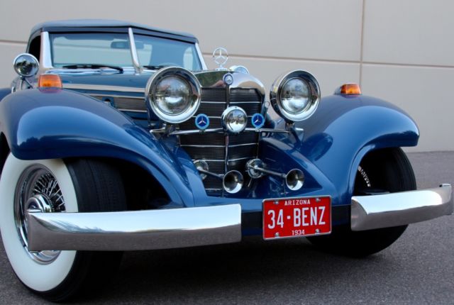 1934 Replica/Kit Makes Mercedes Benz 500K 540K Oldtimer 500 Cabriolet - photo 13