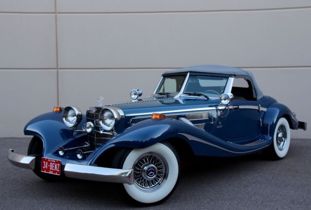1934 Replica/Kit Makes Mercedes Benz 500K 540K Oldtimer 500 Cabriolet - photo 4