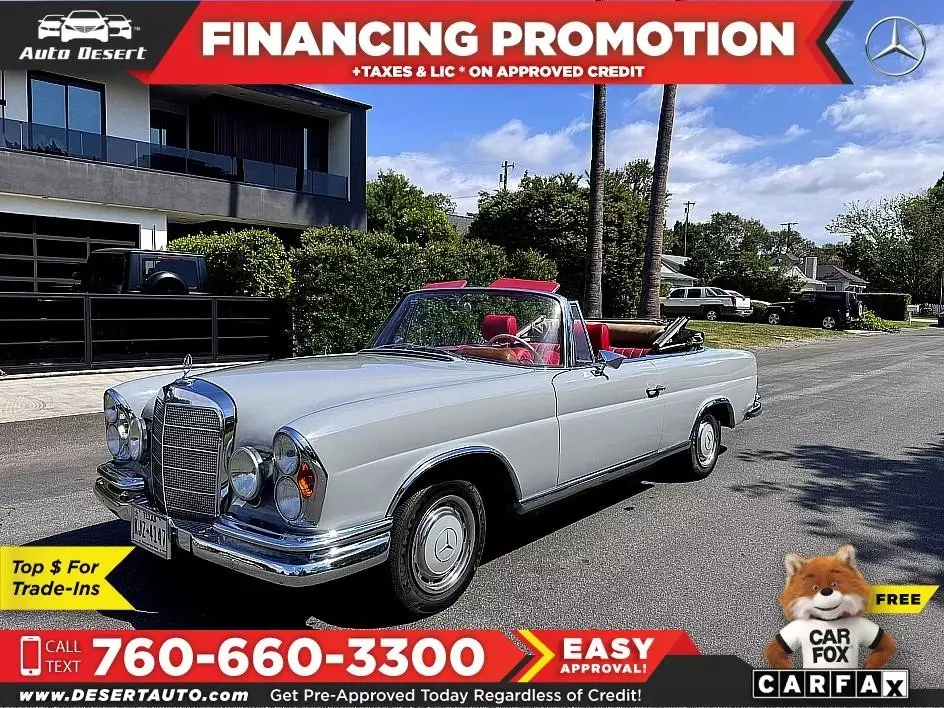 Mercedes-Benz S220 Pewter with 74,000 Miles, for sale! 1962 Mercedes-Benz S220