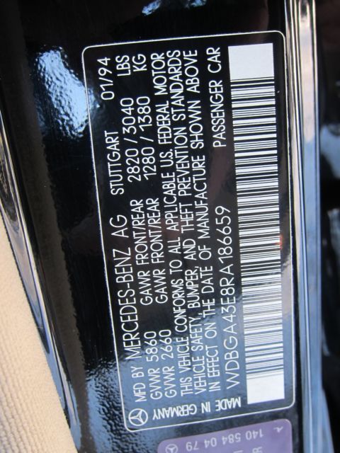 1994 Mercedes-Benz S-Class S420 - photo 6
