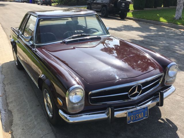 Mercedes-Benz SL-Class 280SL Pagoda Top W113 CA Roadster 280 SL 1968 1968 Mercedes-Benz SL-Class 280SL