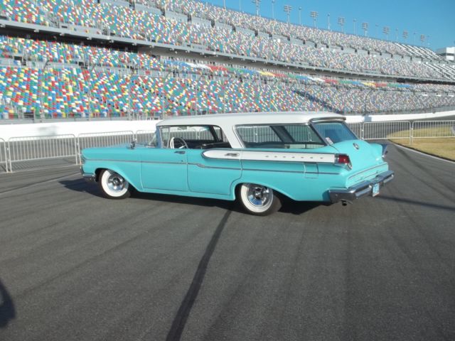 Mercury Colony Park 4 Door Hardtop Station Wagon 1957 Mercury Monterey Deluxe