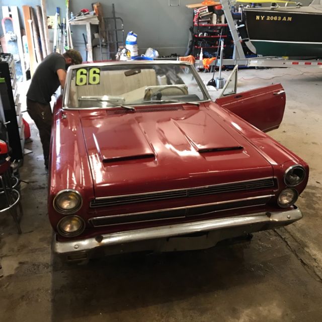 Mercury Cyclone Gt convertible Pace Car 1966 Mercury Comet Cyclone GT