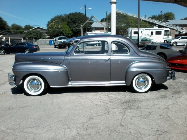 Mercury flathead v8 1946 Mercury Eight coupe flat head v8