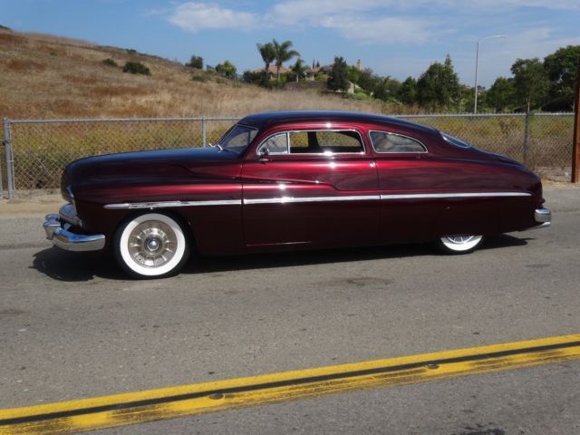 mercury, hot rod, chopped, custom, kustom, lead sled, show car, Rick Dore 1950 Mercury 2 Door Sedan Custom