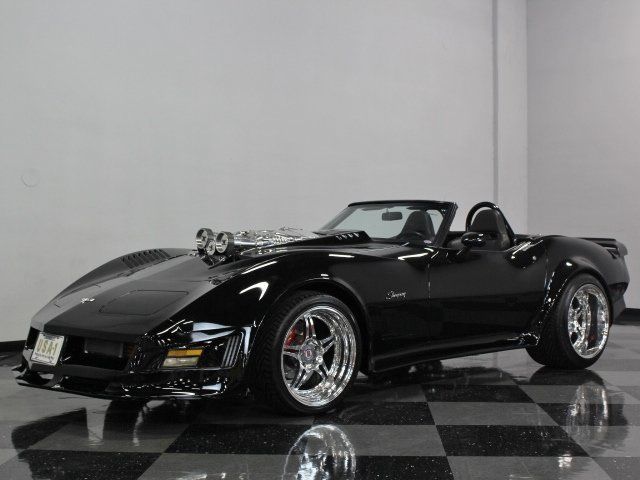 MERLIN 522CI, TWIN WHIPPLE SUPERCHARGERS, 6 SPEED, DISPLAYED AT VETTE MUSEUM 1974 Chevrolet Corvette