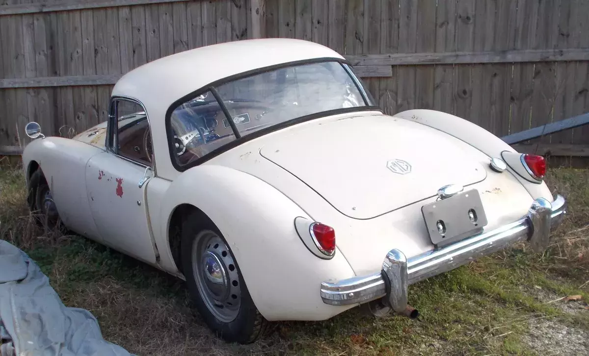 mg mga coupe 1958 1958 MG MGA