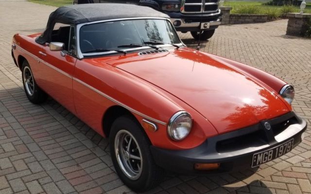 MG MGB Roadster convertible original with paperwork since new 1979 MG MGB