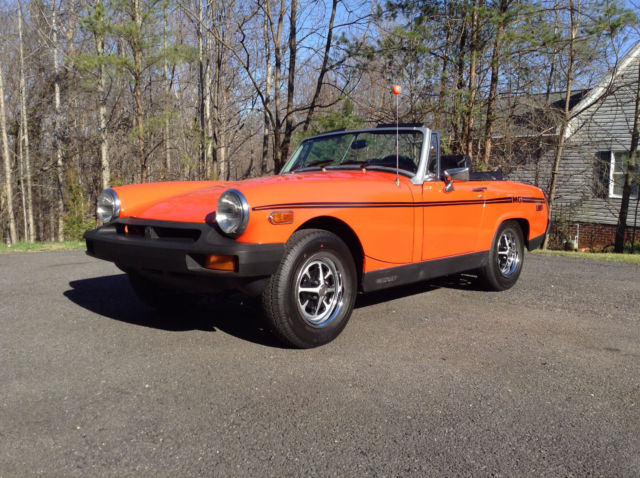MG Midget 1979 1979 MG MGB conv