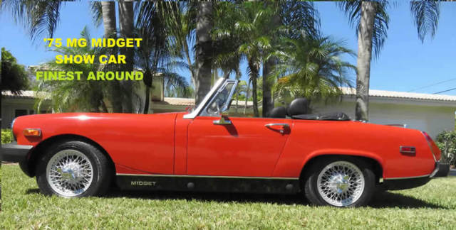 1975 MG Midget 2 Door Convertible