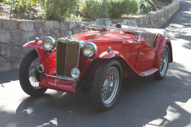 MG TC - Numbers matching with a fresh engine rebuild 1949 MG T-Series