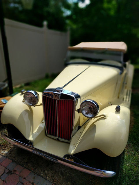 1950 MG T-Series TD