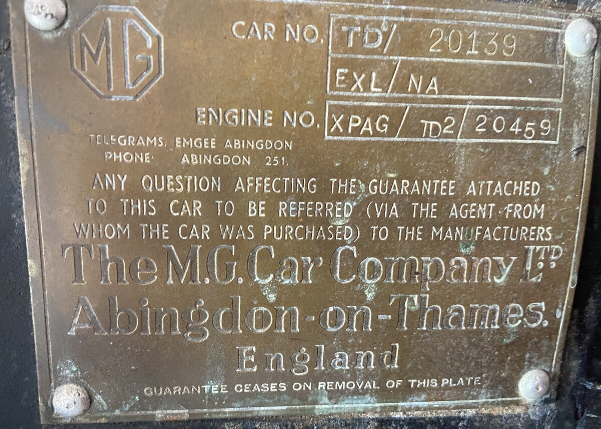1951 MG T-Series - photo 10