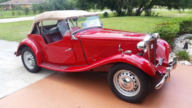 MG TD1952 1953 MG T-Series