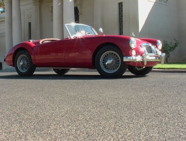 MGA 1962 MK II ,Austin Healy Fiat Jaguar Alfa Romeo 1962 MG MGA