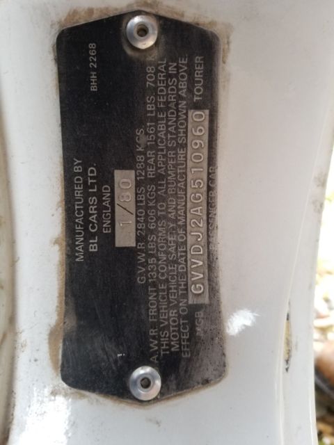 1980 MG MGB - photo 8