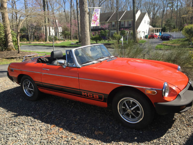 MGB, convertible, overdrive, bluetooth radio 1977 MG MGB