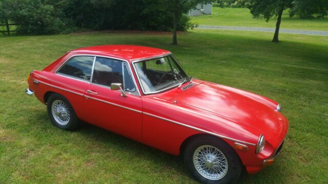 MGB GT - Rare Air Conditioning - Wire Wheels - Major $$ Just Spent - No Reserve 1972 MG MGB Coup