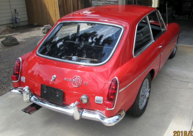 1970 MG MGB MGBGT - photo 10