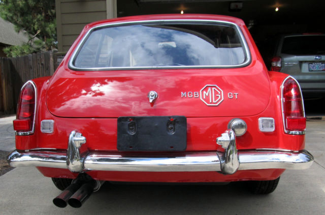 1970 MG MGB MGBGT - photo 8