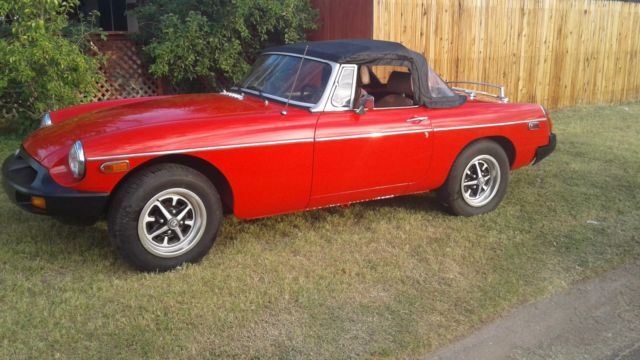 MGB Ready For Top-Down-Fun. This Convertible is Completely Sorted By MG Mechanic 1979 MG MGB Tan