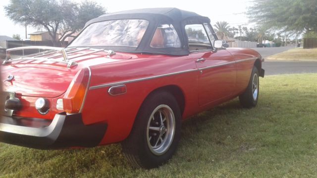 1979 MG MGB Tan - photo 6