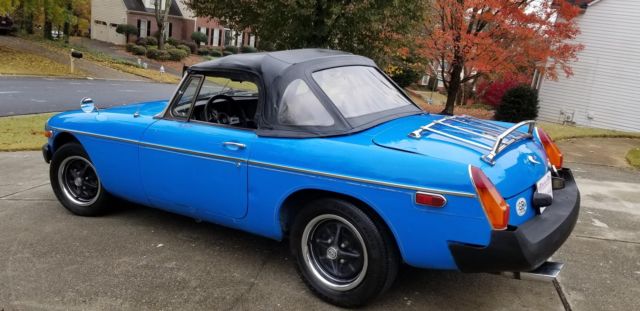 MGB ROADSTER/CONVERTIBLE 1979 MG MGB