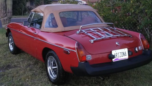 1978 MG MGB Clean Tan Interior - photo 4