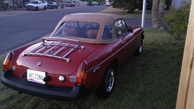 1978 MG MGB Clean Tan Interior - photo 5