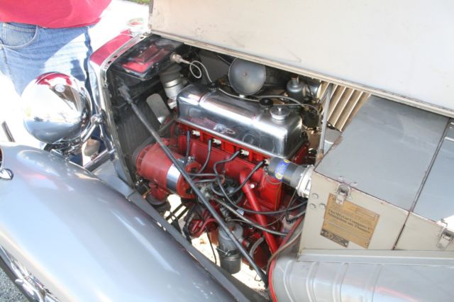 1949 MG T-Series red leather - photo 11