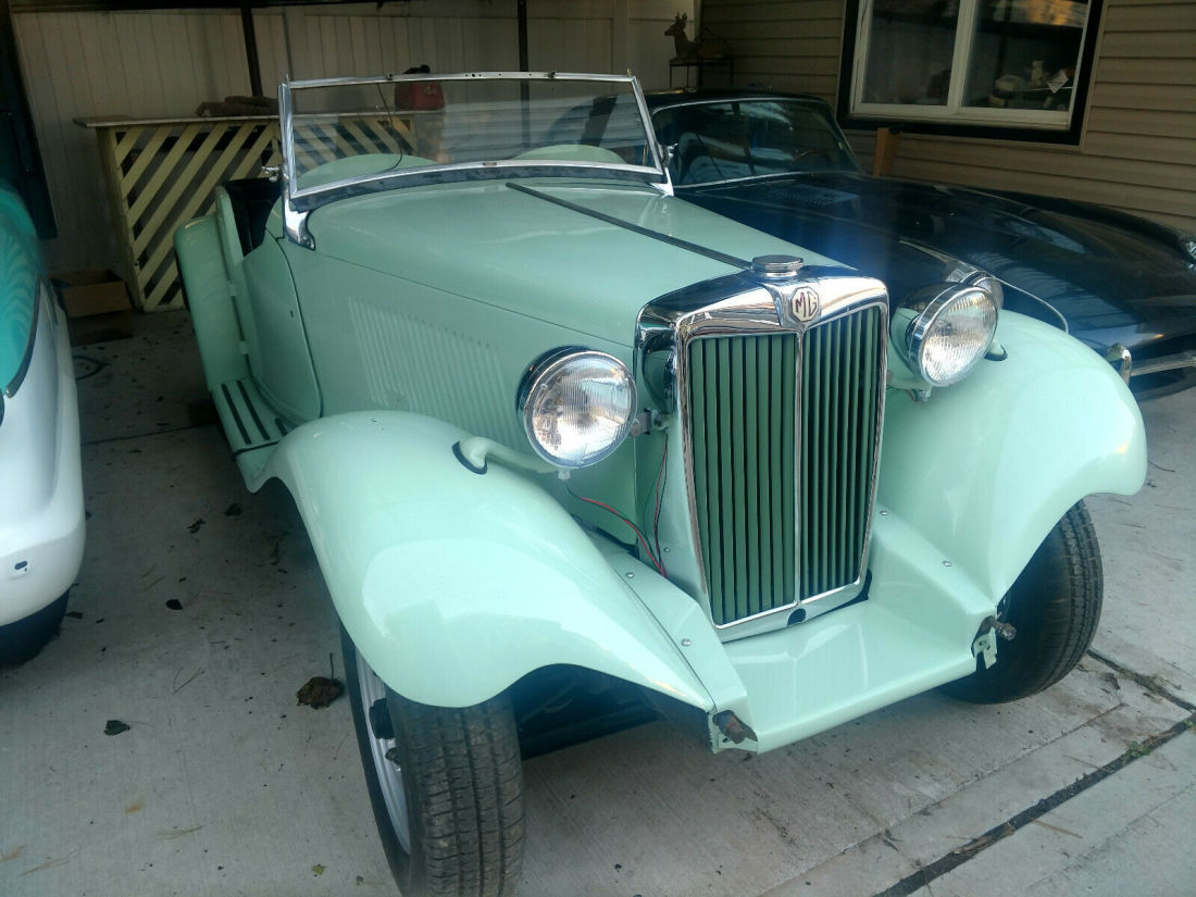 MGTD Restoration Needs Completion 1952 MG T-Series Convertible