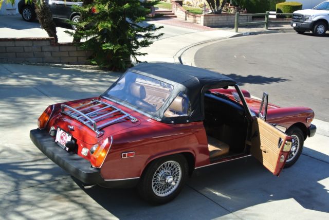 Midget. Original miles. One owner. 1979 MG Midget