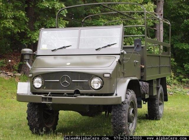 1969 Mercedes-Benz Unimog 404 Swiss Army Troop Carrier - photo 4