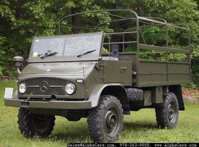 1969 Mercedes-Benz Unimog 404 Swiss Army Troop Carrier - photo 5