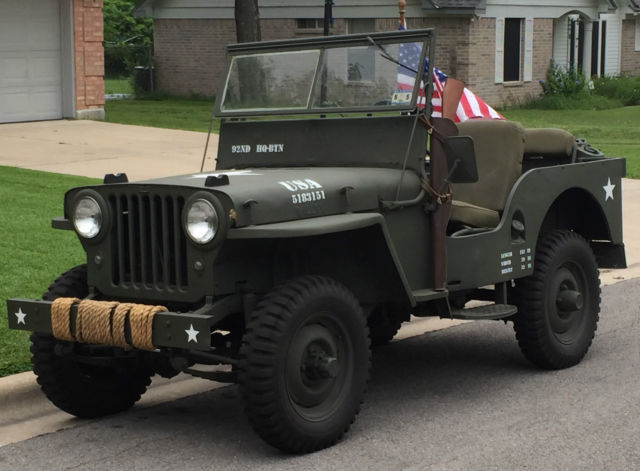 Military Willys Jeep 1948 Willys Jeep