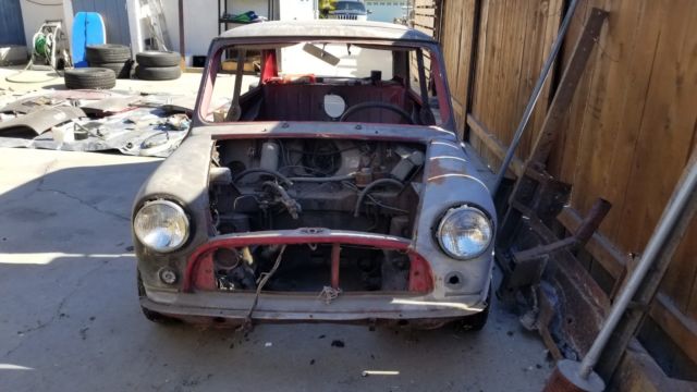 1966 Austin mkI red