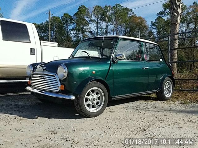 1989 Mini Cooper metallic green - photo 8