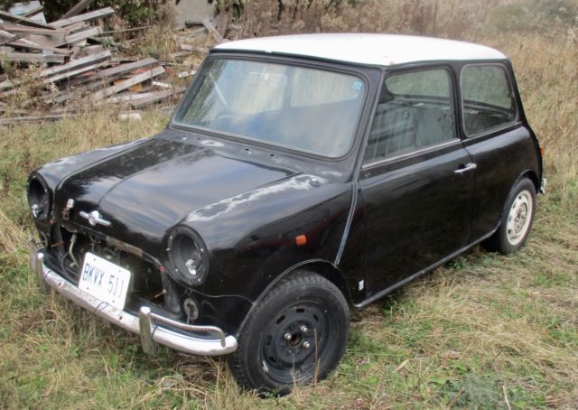 MINI COOPER PROJECT JAPAN SPEC COMPLETE NO MOTOR/TRANS VTEC NO RUST NEW INTERIOR 1991 Mini Classic Mini COOPER "S"