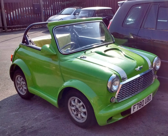 MINI SHORTY CONVERTIBLE 1988 LHD OR RHD FREE SHIPPING 1988 Mini Classic Mini