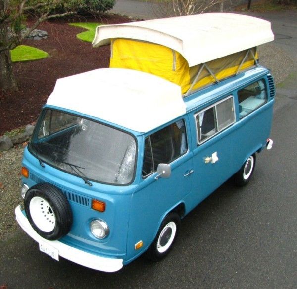Minivan - Camper - Pop Top - RV 1975 Volkswagen Bus/Vanagon Minivan, Camper - pop top