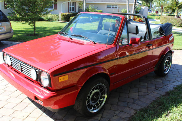 MINT 1992 VOLKSWAGEN CABRIOLET ALL ORIGINAL 96K MILES 1992 Volkswagen Cabrio