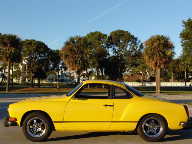 1974 Volkswagen Karmann Ghia RARE ICE COLD A/C ~ MUST SEE ~ BEAUTIFUL !!! - photo 4