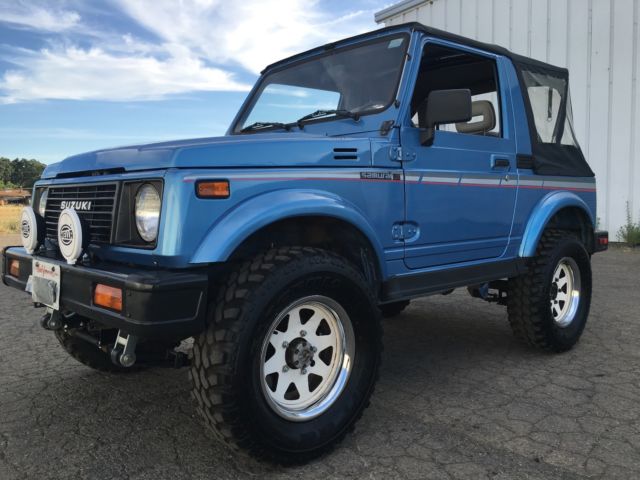 Mint Condition ( Suzuki Samurai 4x4 ) -COLD A/C - 100% Rust Free 1987 Suzuki Samurai